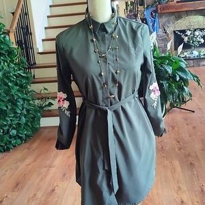 Beautiful SHEIN Silky Tee Shirt Dress Size M